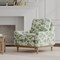 Yellow Green Stain Resistant Performance Floral Leaves Botanical Print Upholstery Fabric by The Yard - SKU: Lenox Jungle